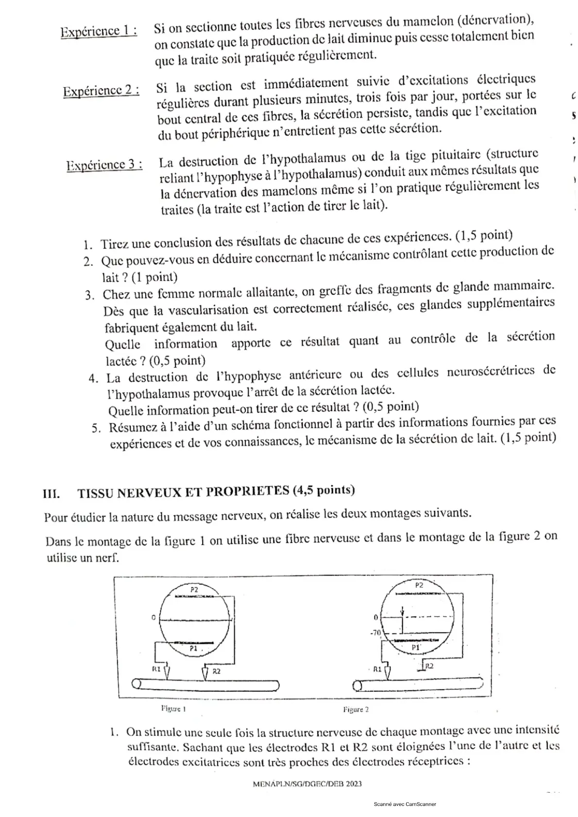 Page 9 — Bac 2023