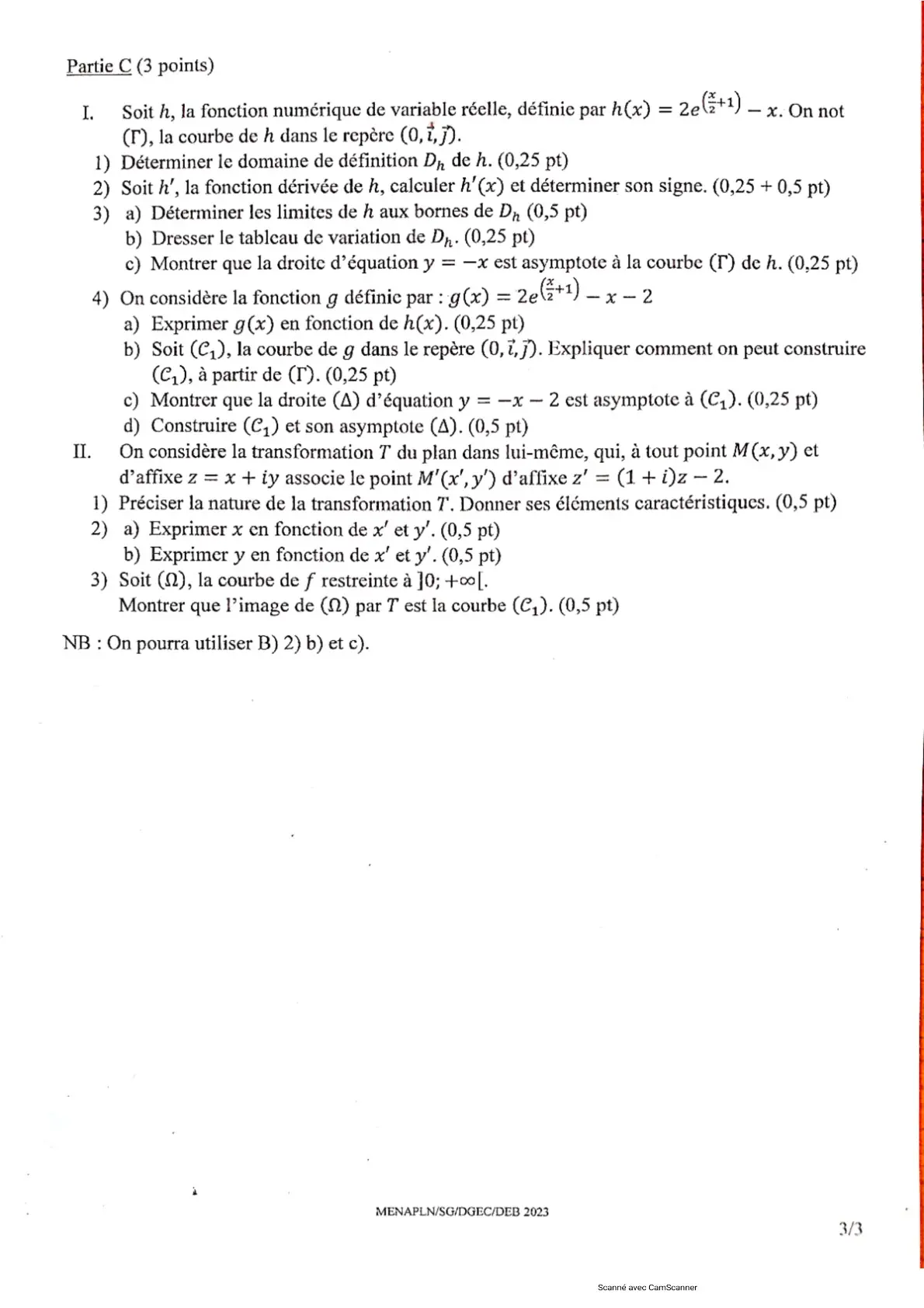 Page 18 — Bac 2023