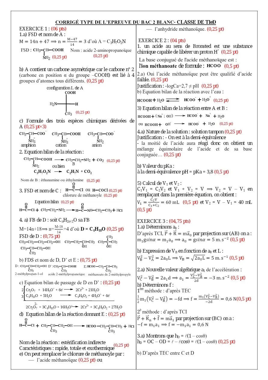 Page 3 — Examen blanc 
