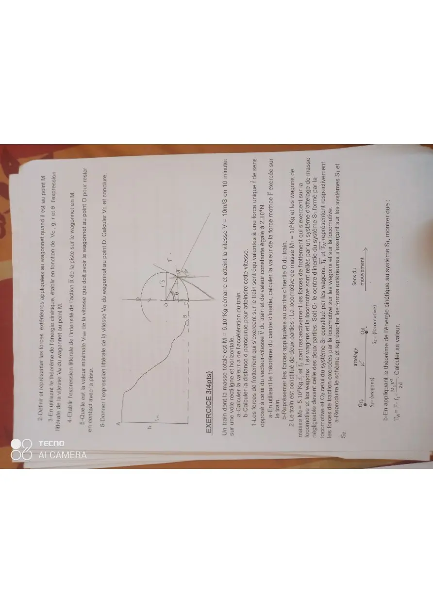 Page 5 — Épreuve de physique chimie de LSNB