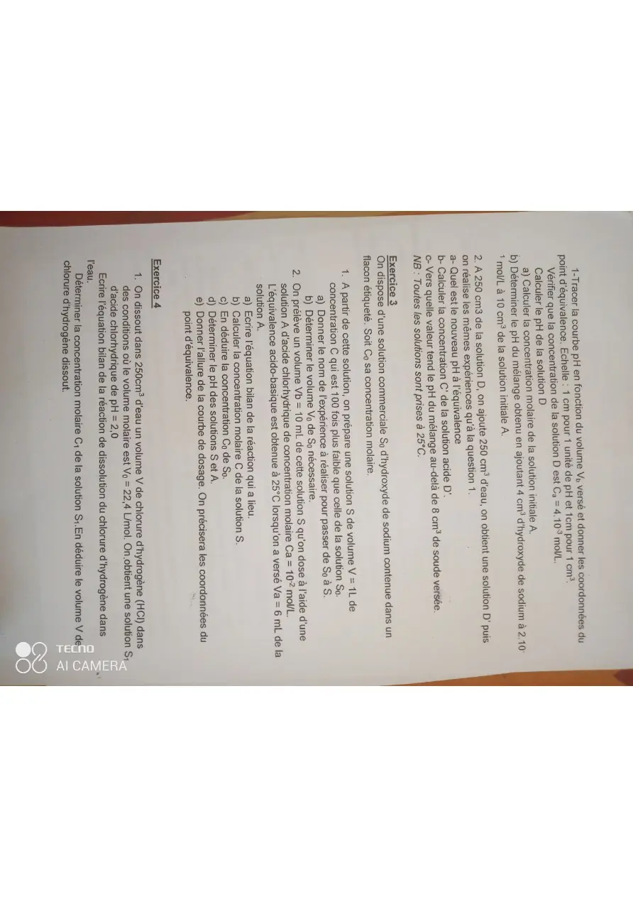 Page 24 — Épreuve de physique chimie de LSNB