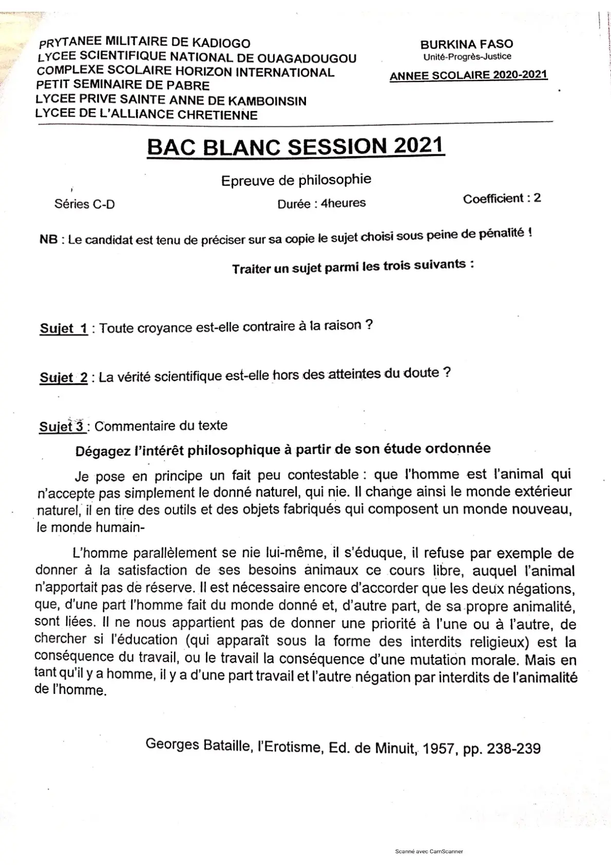 Page 16 — Bac blanc PMK 