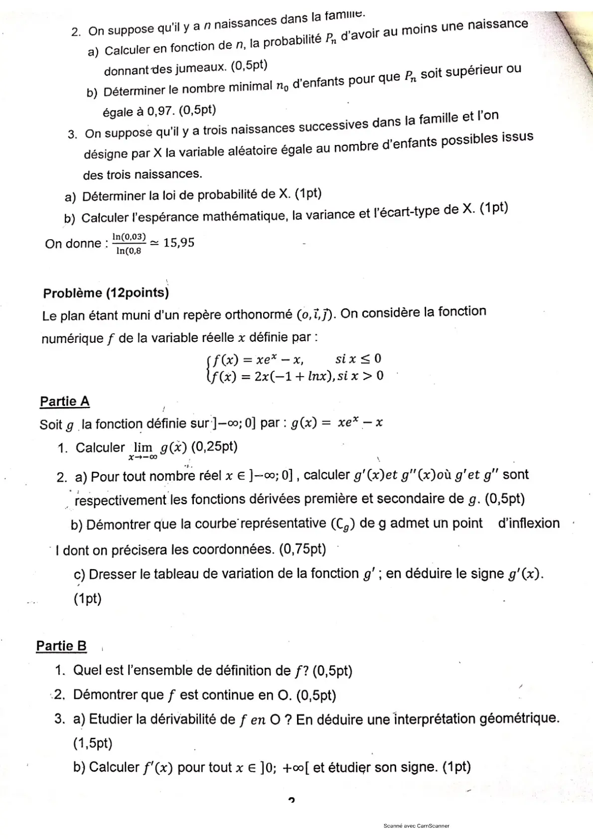 Page 25 — Bac blanc PMK 