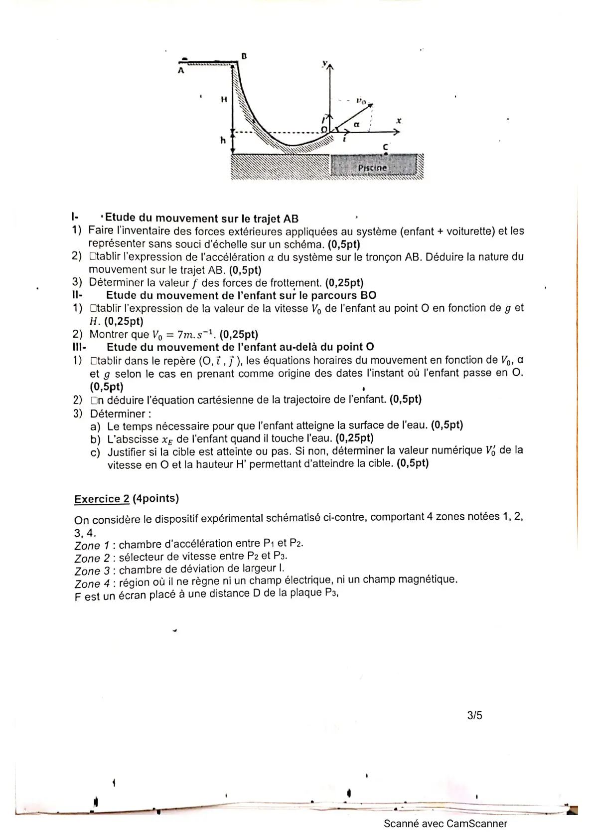 Page 3 — Bac blanc horizon 