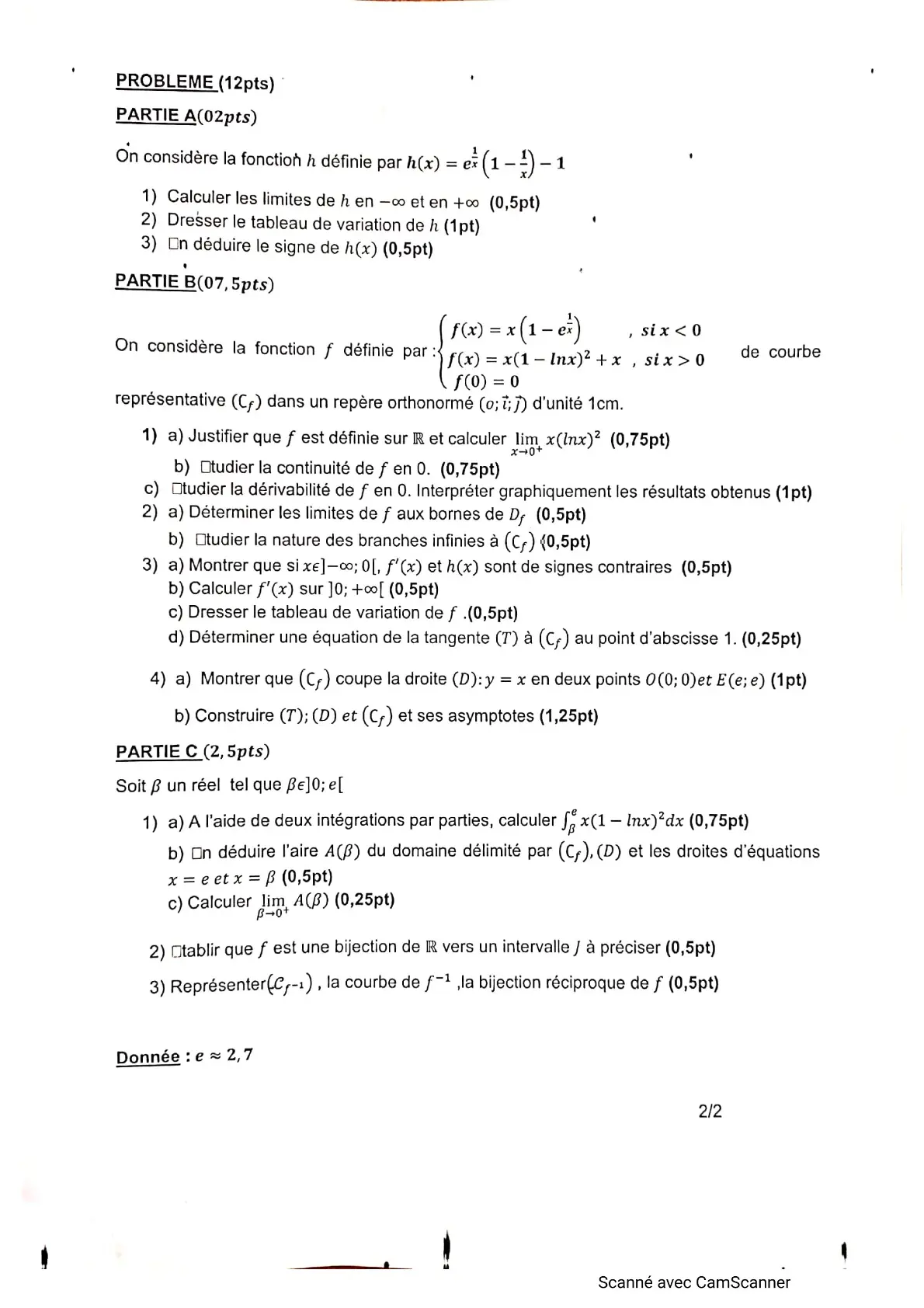 Page 16 — Bac blanc horizon 
