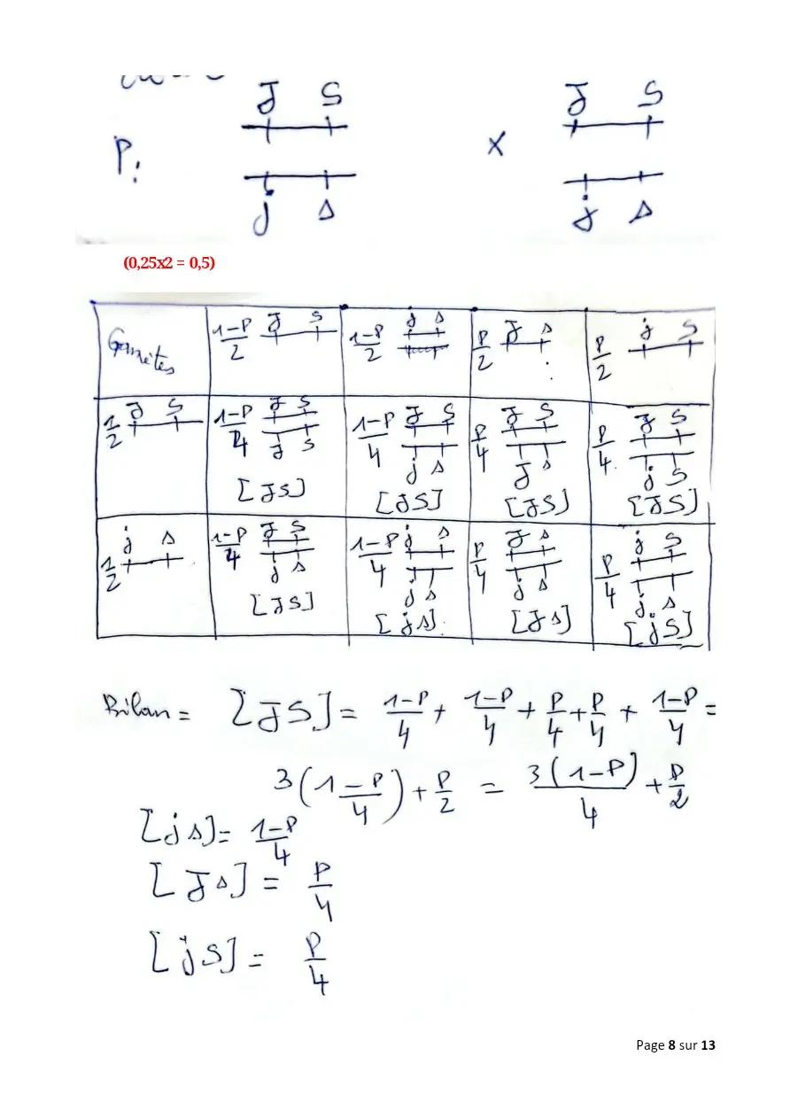 Page 8 — Correction de la composition harmonisé du tuy