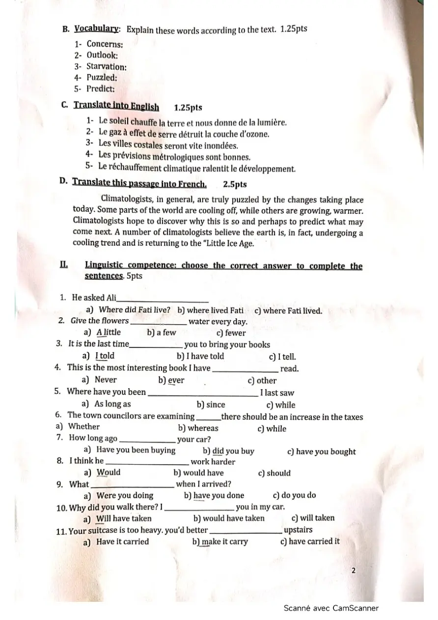 Page 2 — Concours EAMAC 2k23