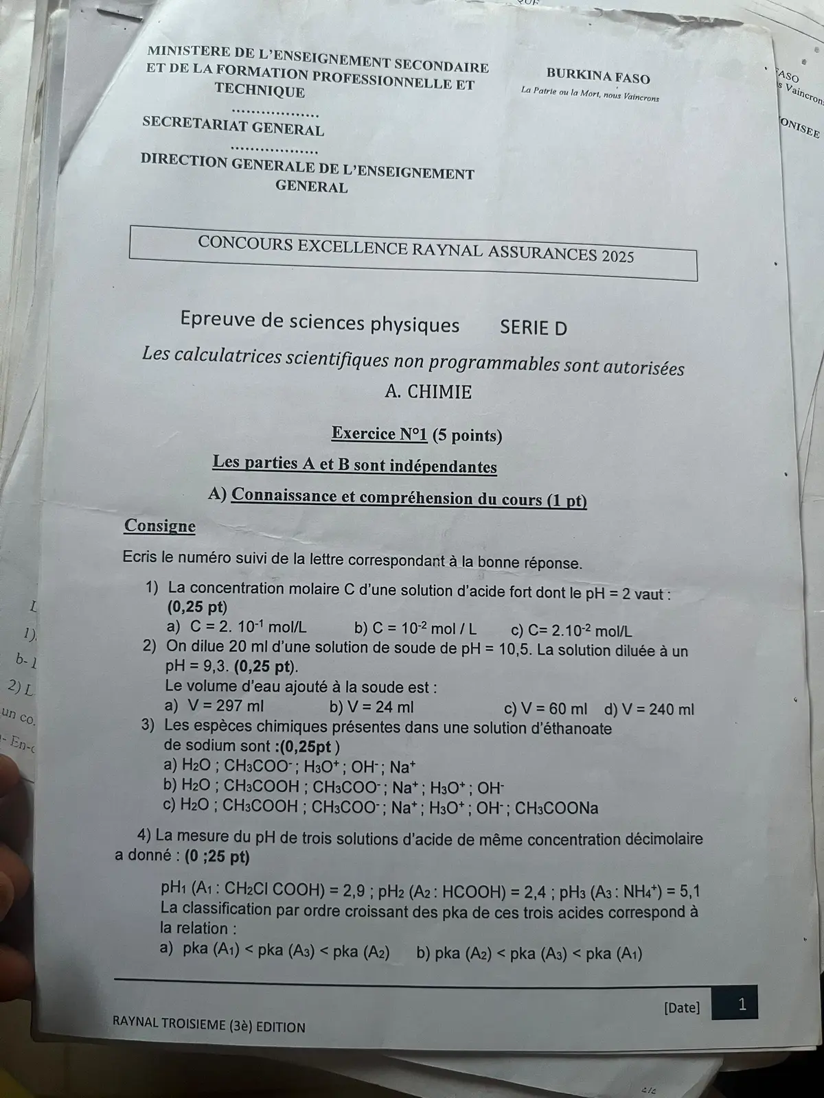 Page 2 — Concours d'excellence Rayane Assurance 