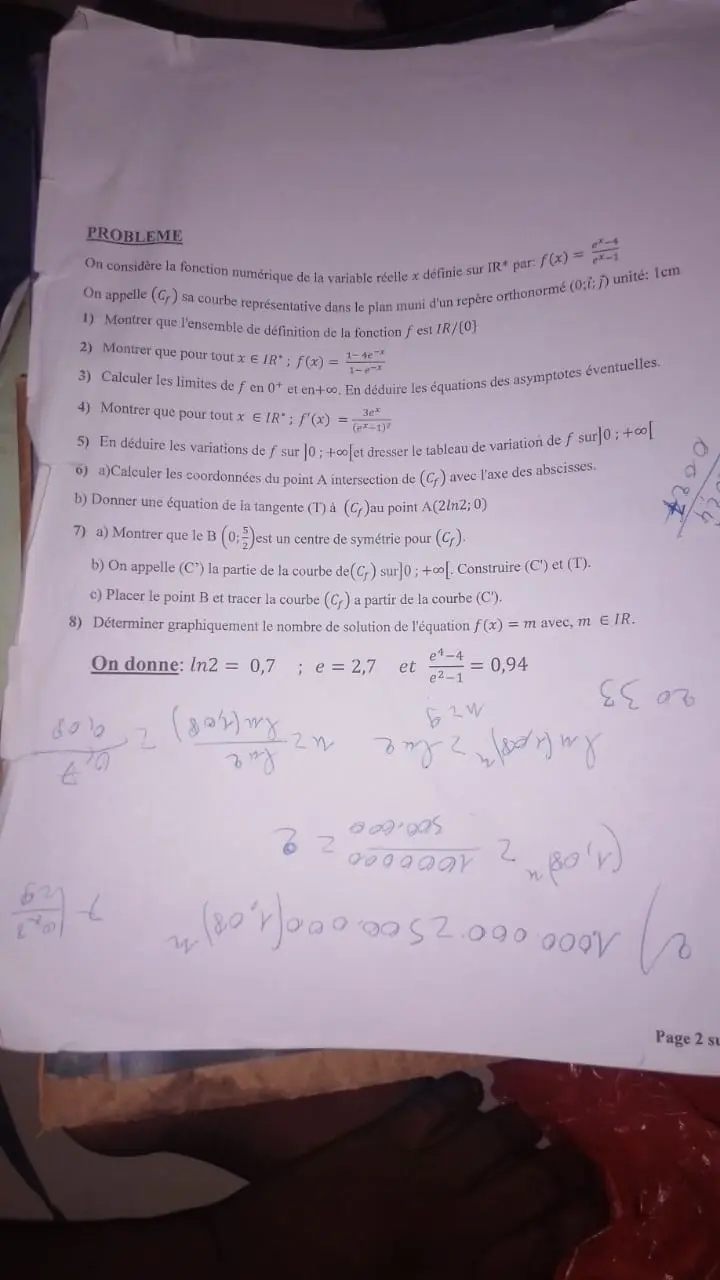 Page 2 — Devoir de mathématiques 