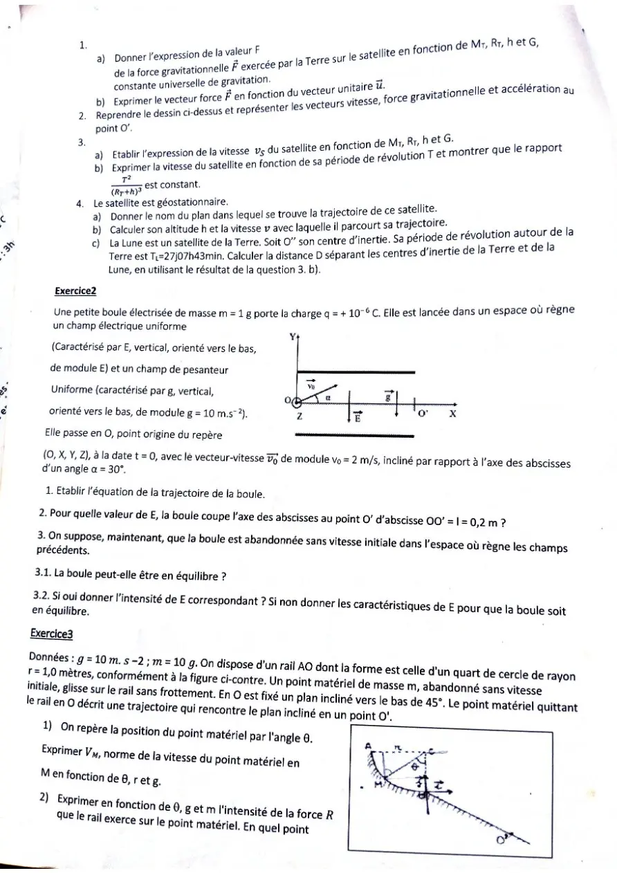 Page 9 — Sujets de PC