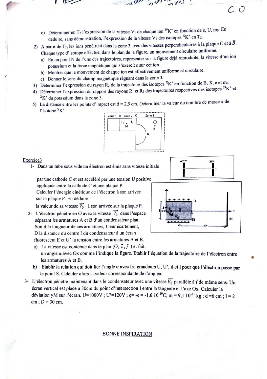Page 13 — Sujets de PC