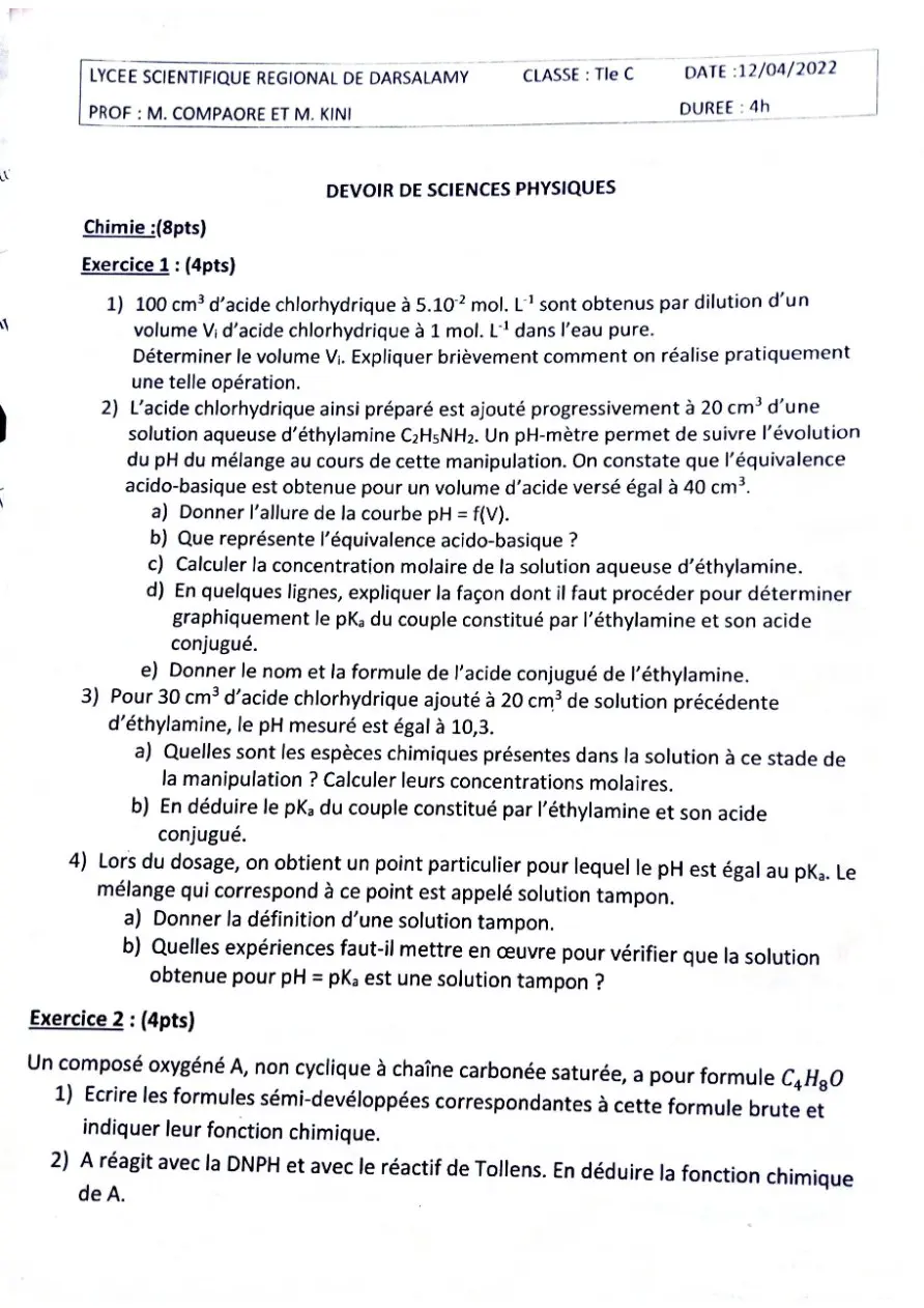 Page 17 — Sujets de PC