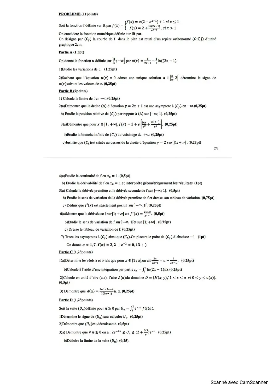Page 2 — Sujet math pmk