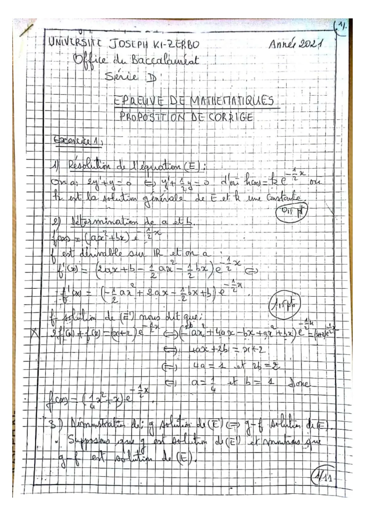 Page 2 — Bac 2021 