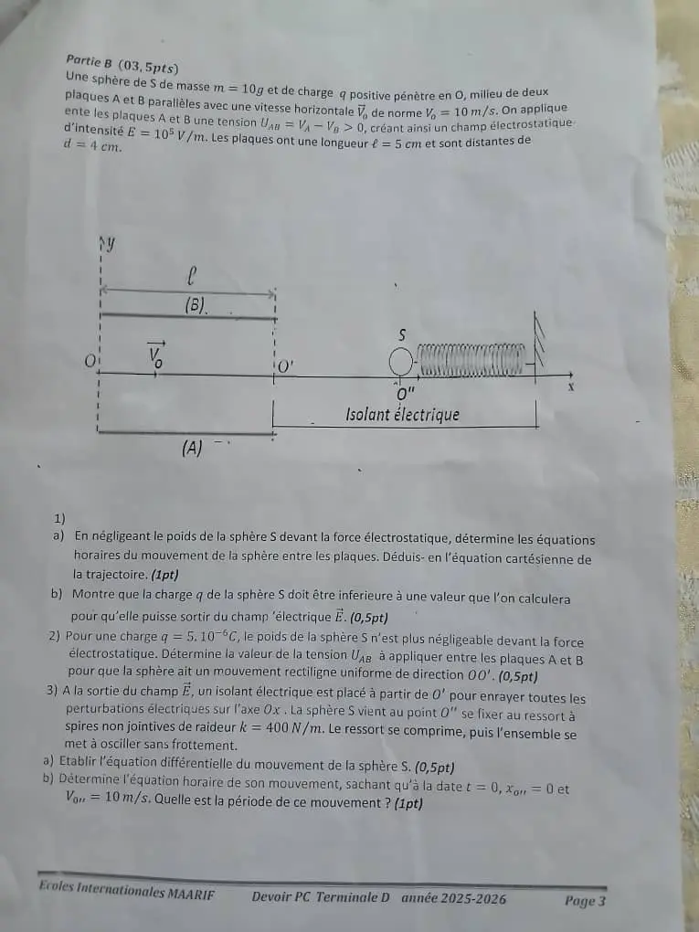 Page 3 — Devoir - PC - Tle D