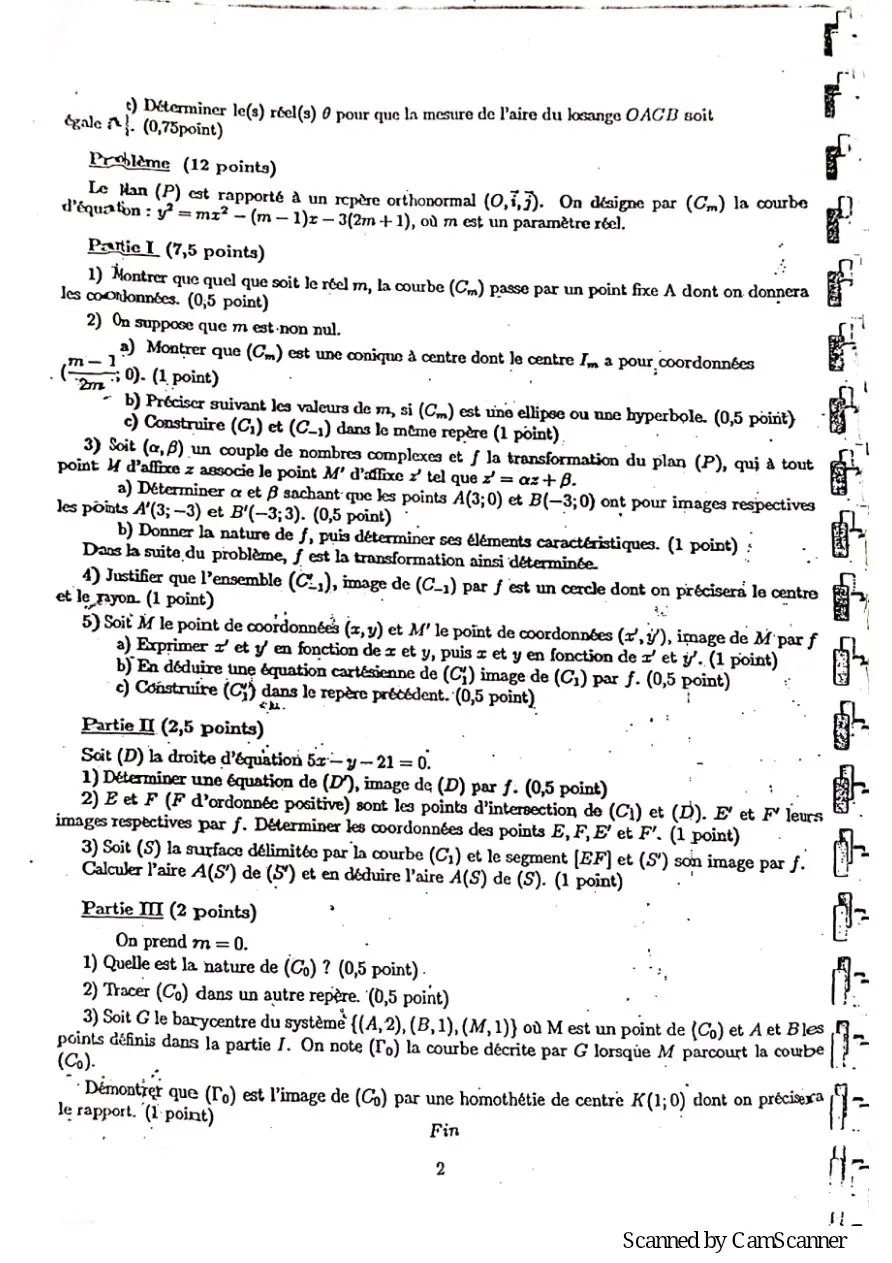 Page 6 — Recueille de sujet bac math c-d