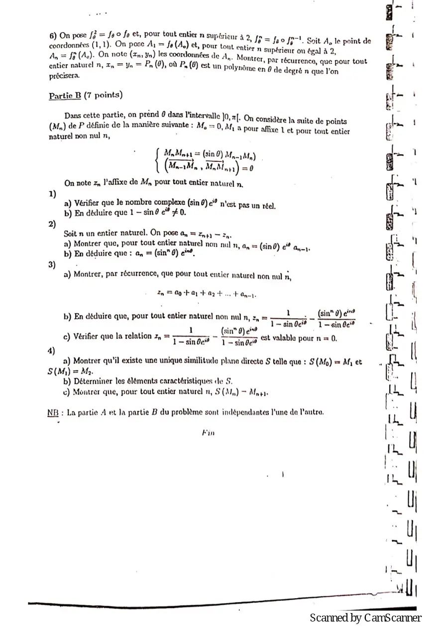 Page 28 — Recueille de sujet bac math c-d