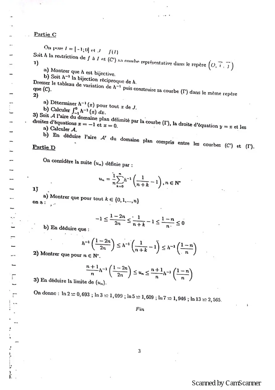 Page 31 — Recueille de sujet bac math c-d