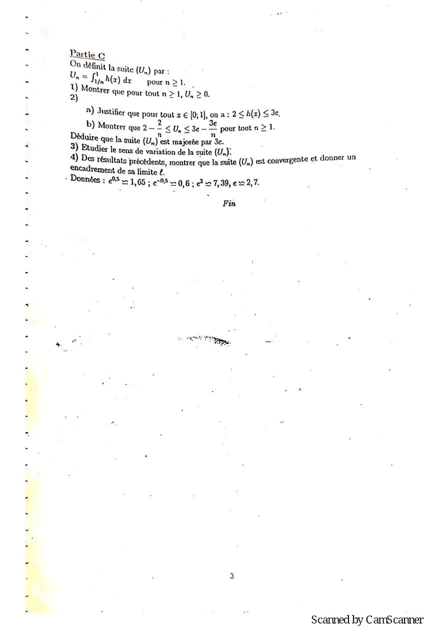 Page 73 — Recueille de sujet bac math c-d