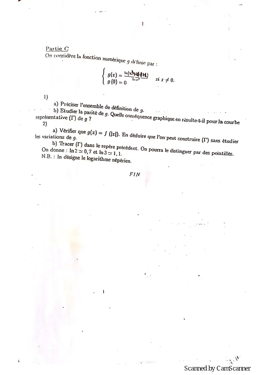 Page 82 — Recueille de sujet bac math c-d