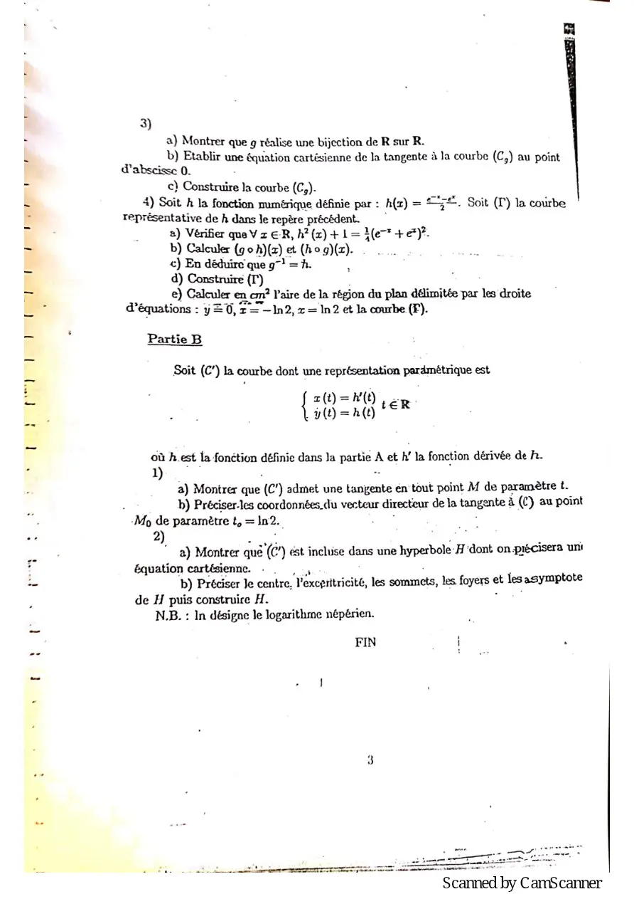 Page 85 — Recueille de sujet bac math c-d