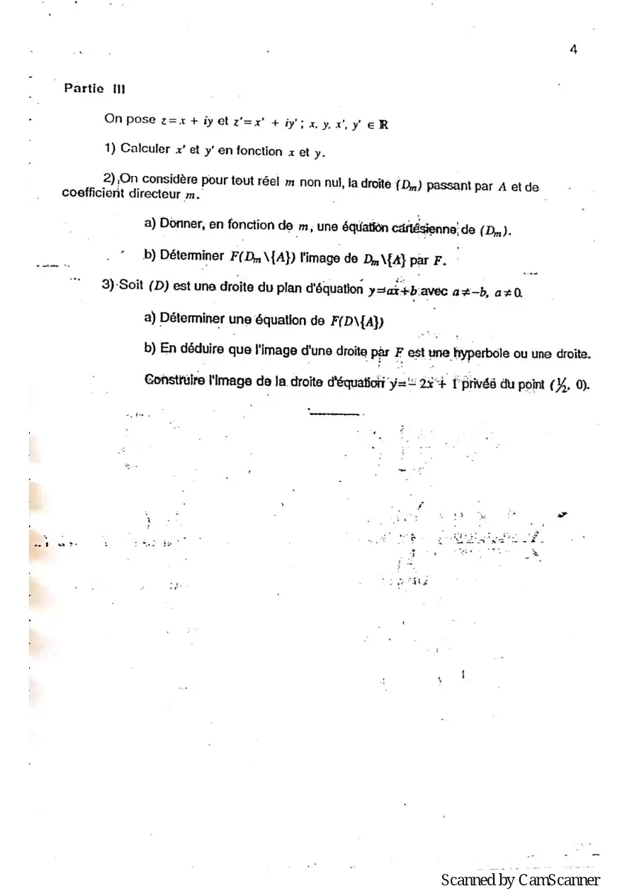 Page 89 — Recueille de sujet bac math c-d