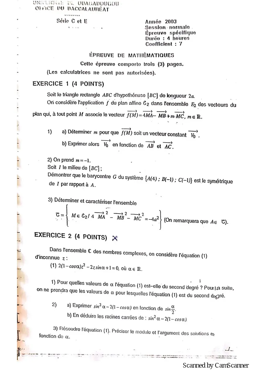 Page 90 — Recueille de sujet bac math c-d