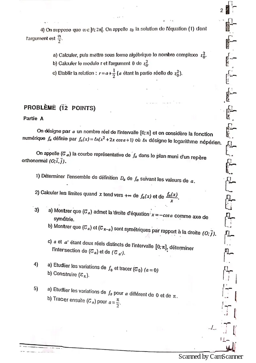 Page 91 — Recueille de sujet bac math c-d