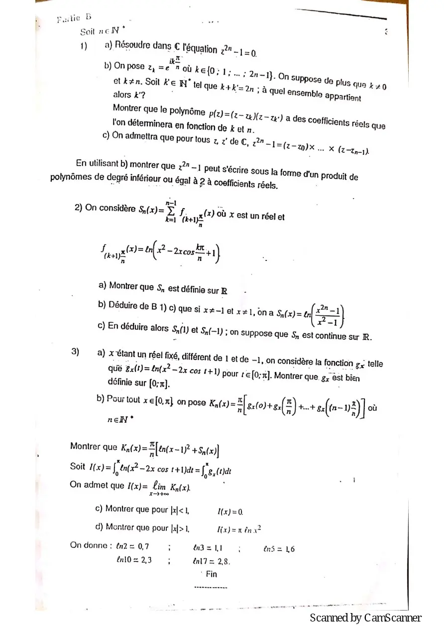Page 92 — Recueille de sujet bac math c-d