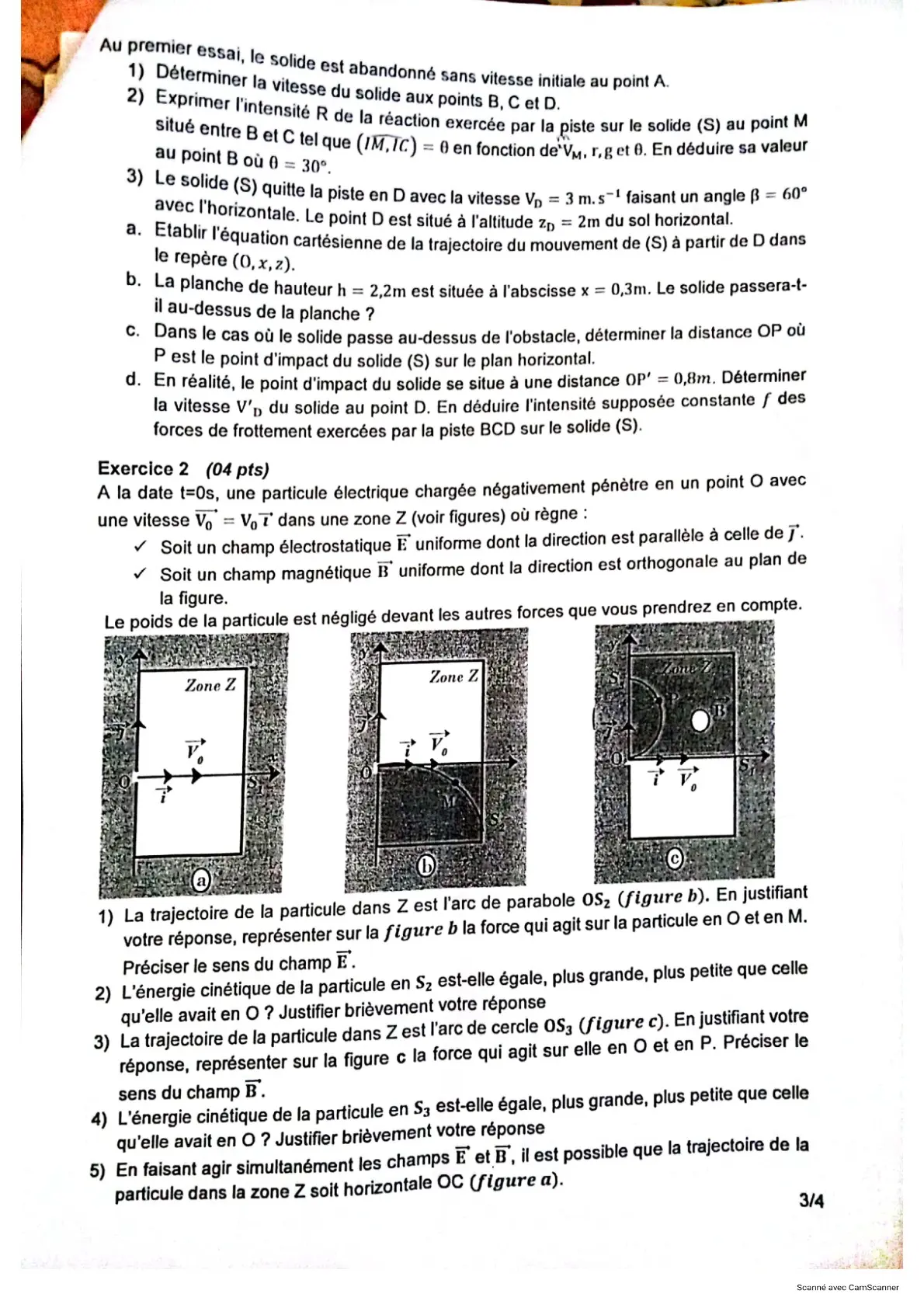 Page 3 — Bac blanc PMK 