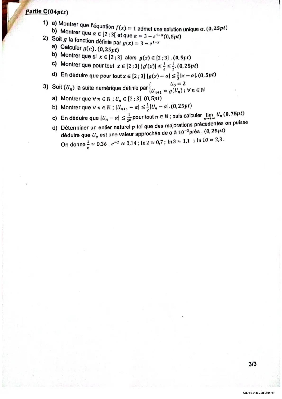 Page 10 — Bac blanc PMK 