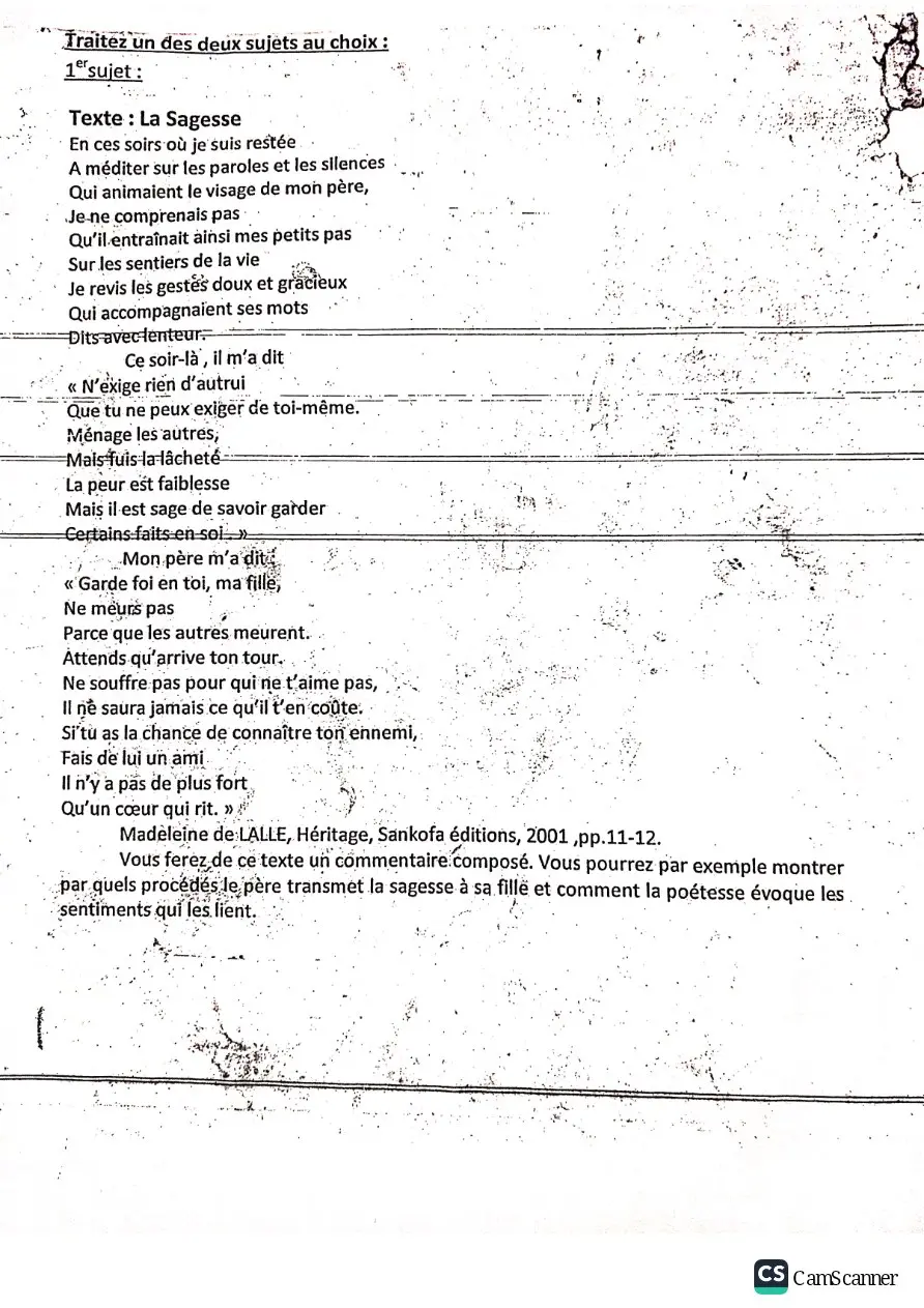 Page 5 — Devoir français 