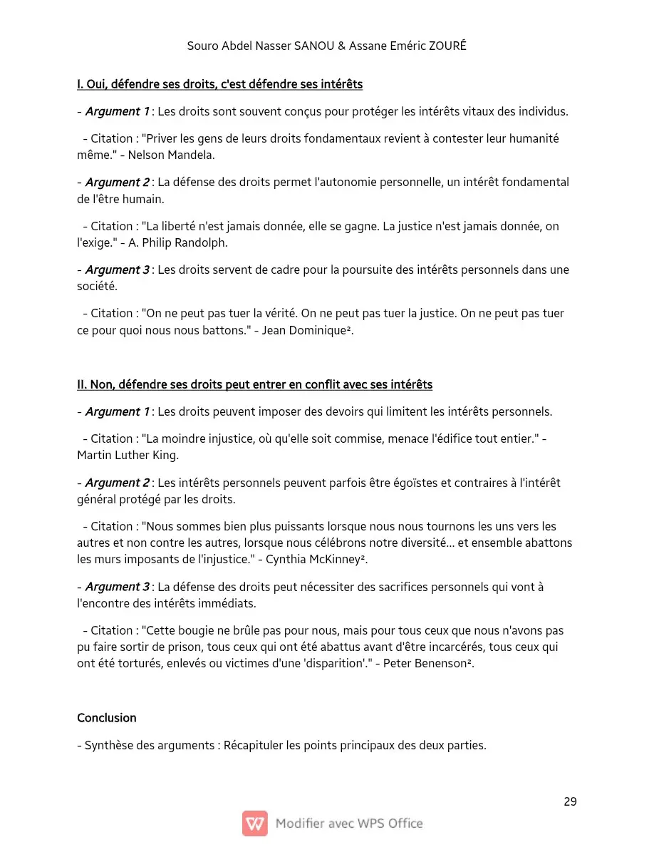 Page 29 — Sujets de dissertation de philosophie