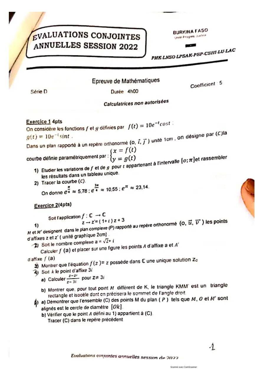 Page 4 — Épreuve du pmk