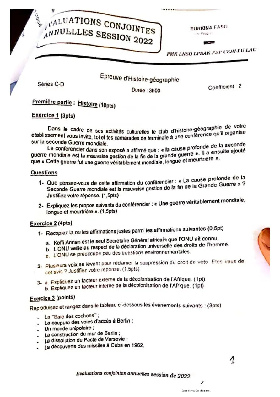 Page 10 — Épreuve du pmk