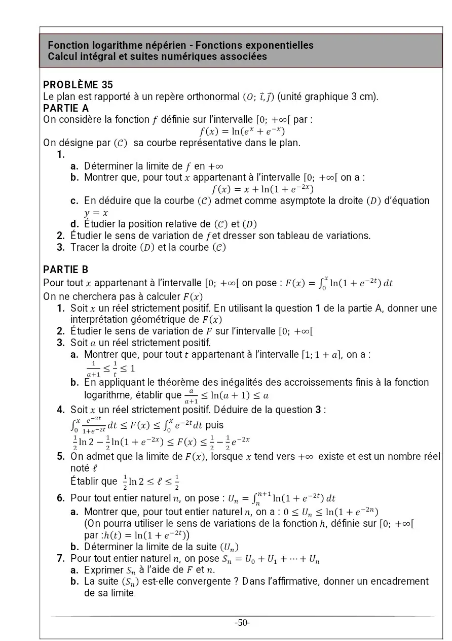 Page 35 — Recueil d'exercice de math