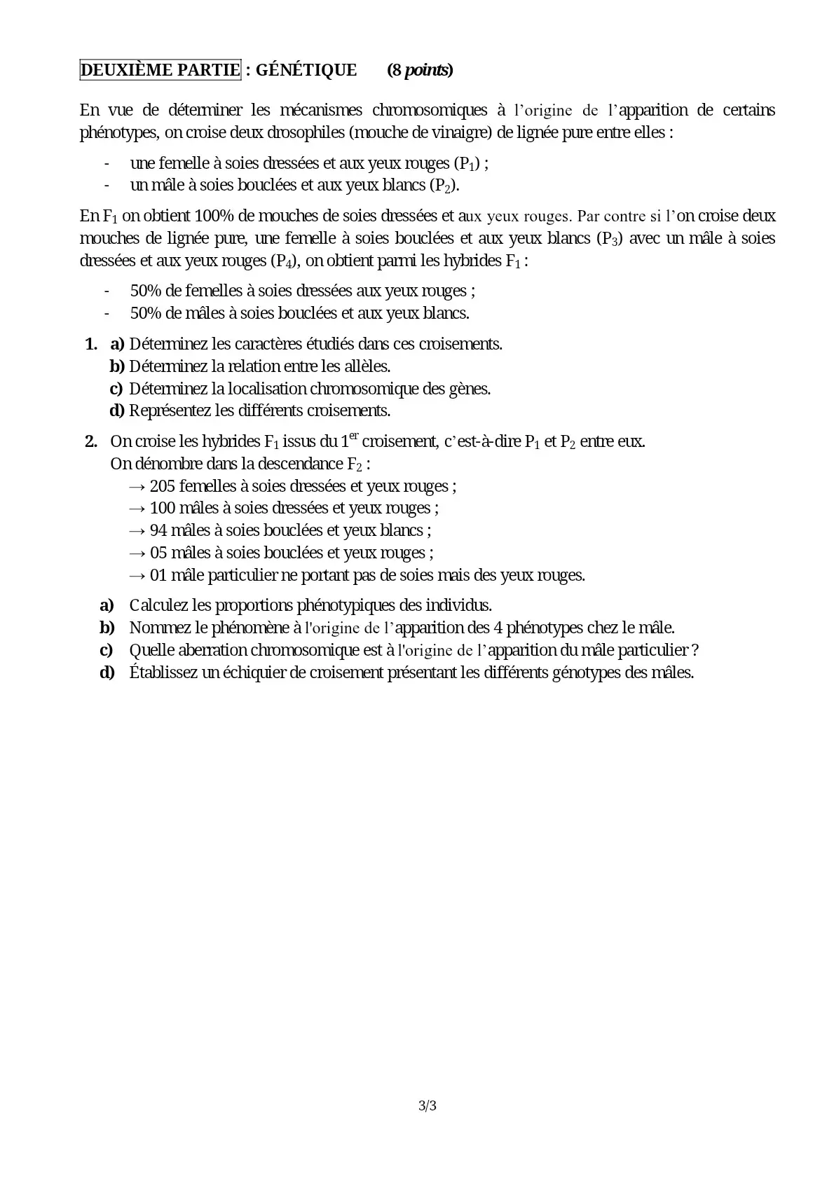 Page 3 — Bac SVT