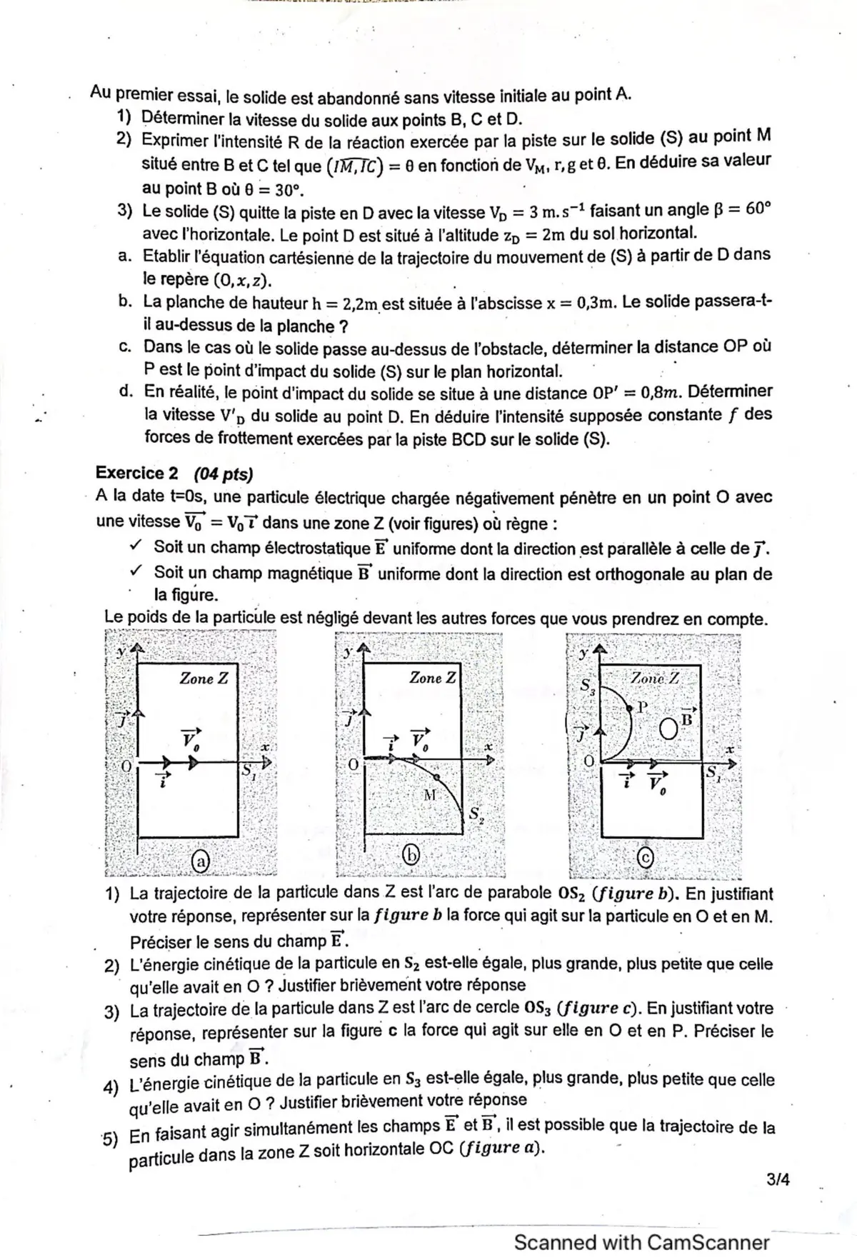 Page 3 — Bac blanc horizon