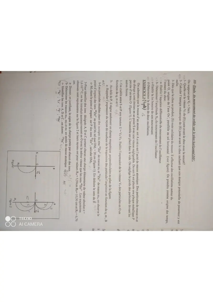 Page 13 — Physique chimie Lycée Scientifique Nation de Bobo