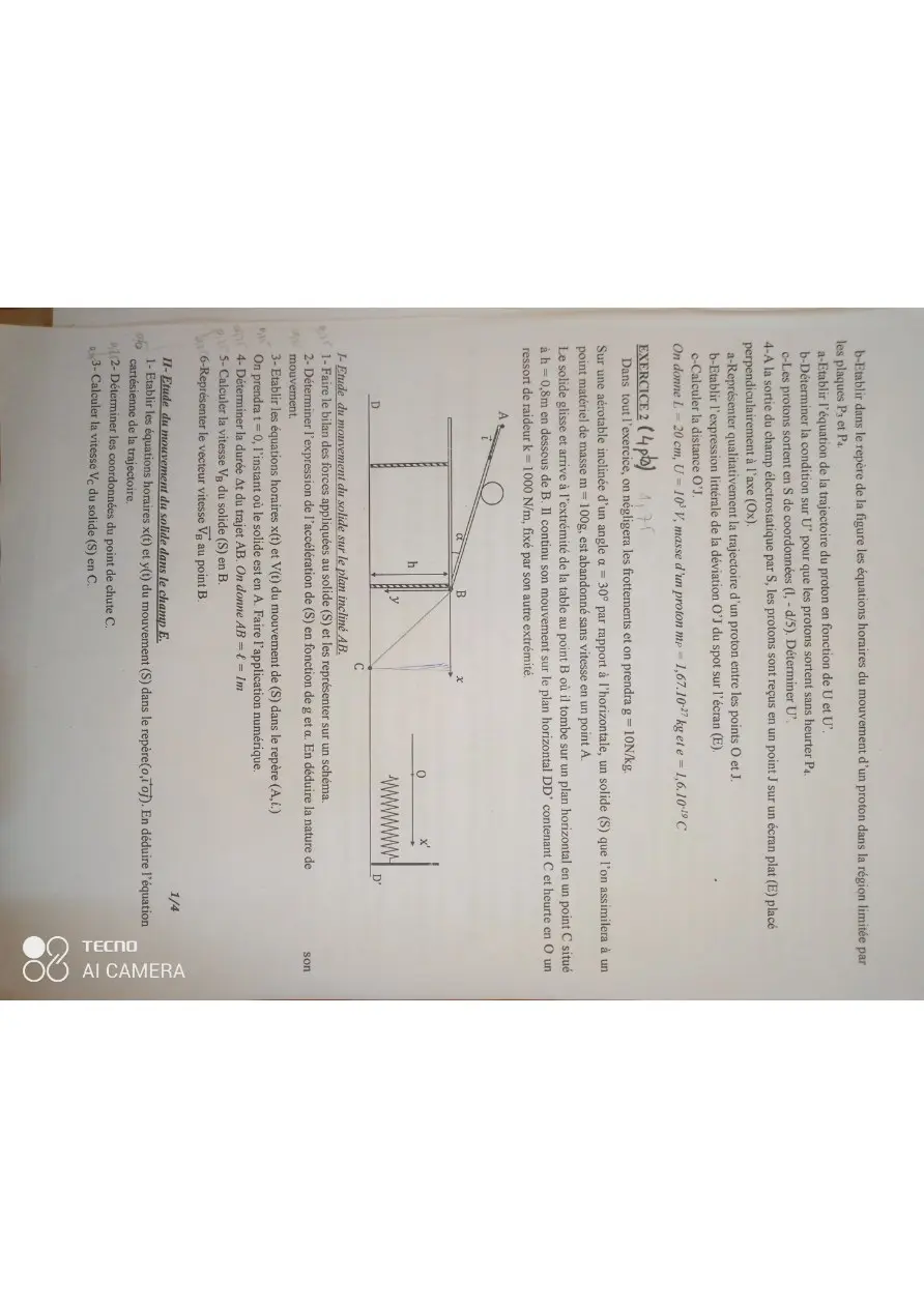 Page 12 — Physique chimie Lycée Scientifique Nation de Bobo