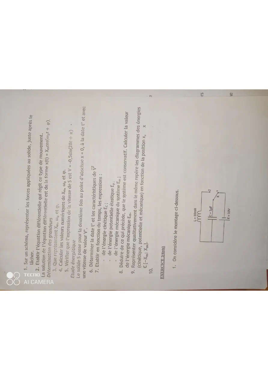 Page 21 — Physique chimie Lycée Scientifique Nation de Bobo