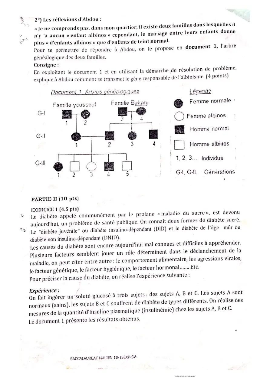Page 2 — Bac 2018 SVT