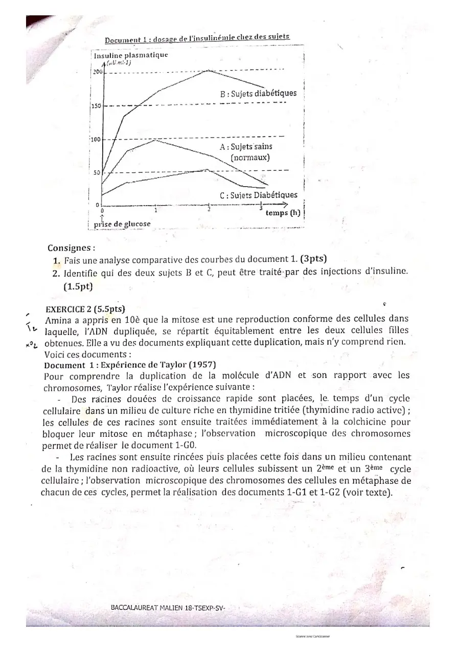 Page 3 — Bac 2018 SVT