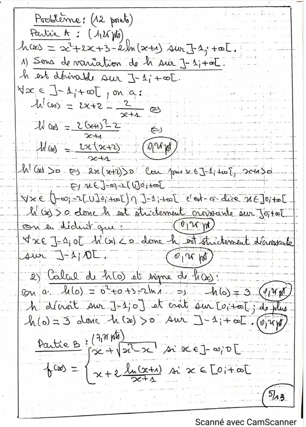 Page 4 — Corrigé BAC D 2nd tour 2024