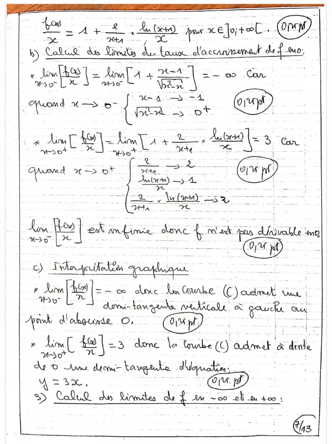 Page 11 — Corrigé BAC D 2nd tour 2024