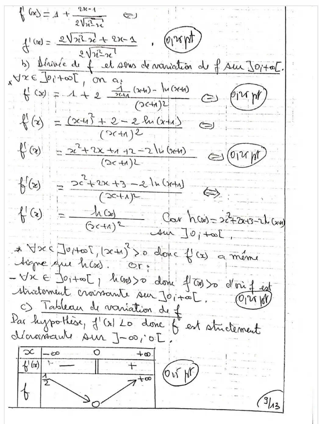 Page 12 — Corrigé BAC D 2nd tour 2024