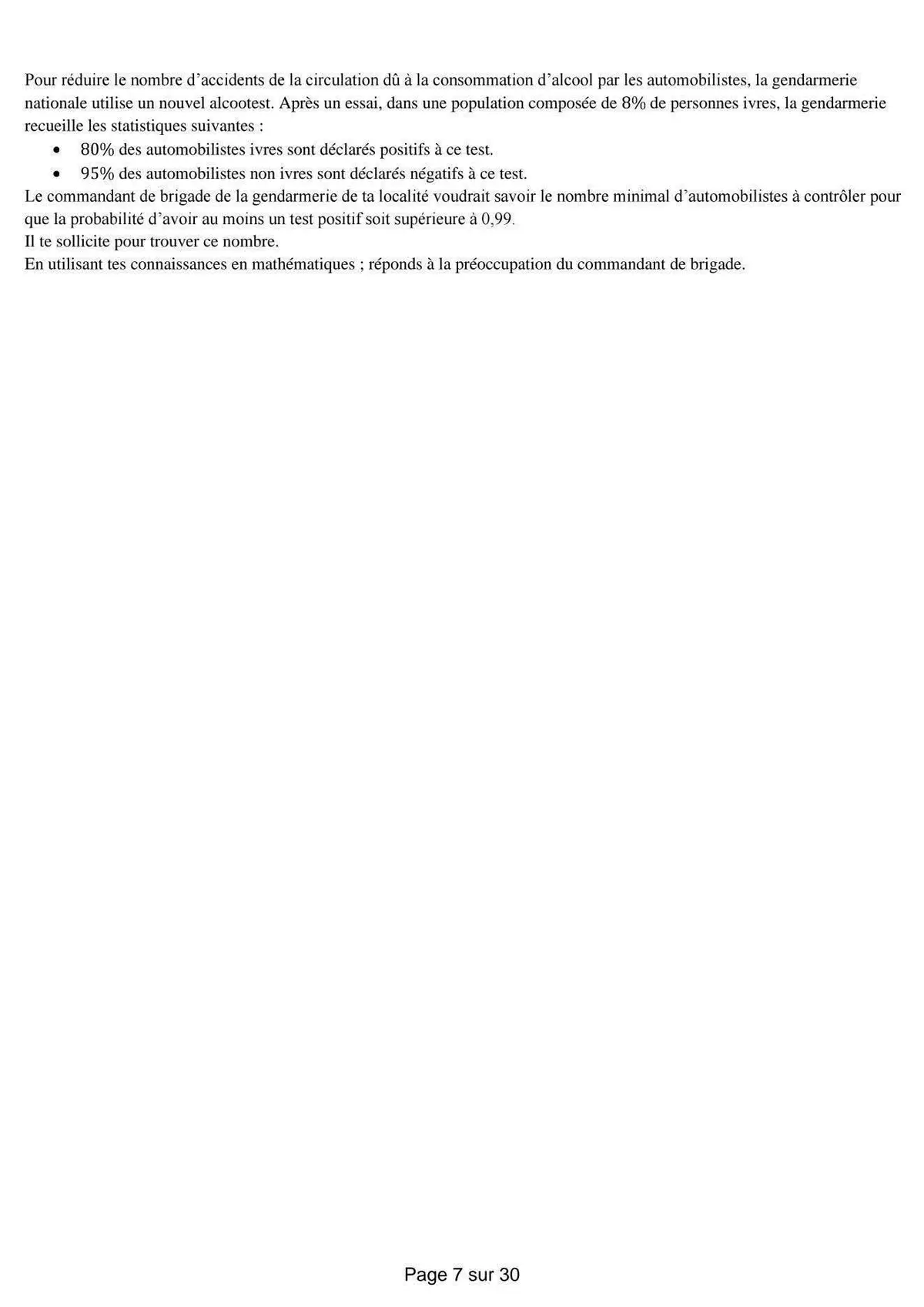 Page 3 — Devoir de mathématiques