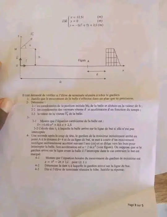 Page 3 — Bac blanc CI PC