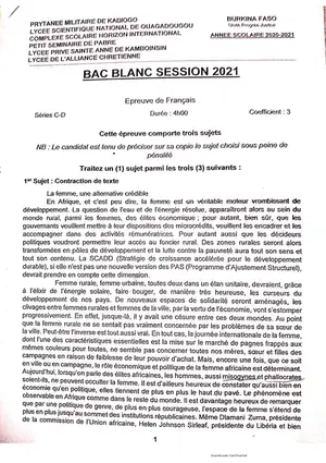 Bac blanc PMK 