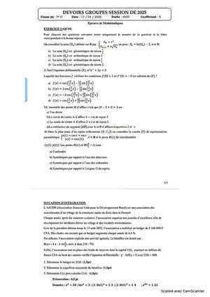 Sujet math pmk